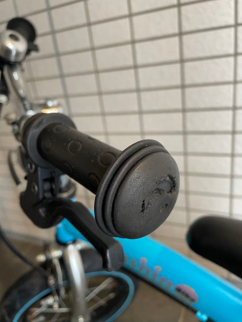 週末特価　へんしんバイク　3歳〜6歳用　限定カラー水色