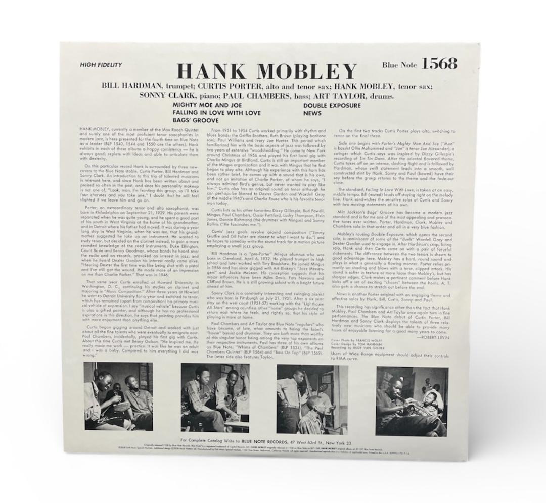 Hank Mobley BLP1568 45回転 Music Matters