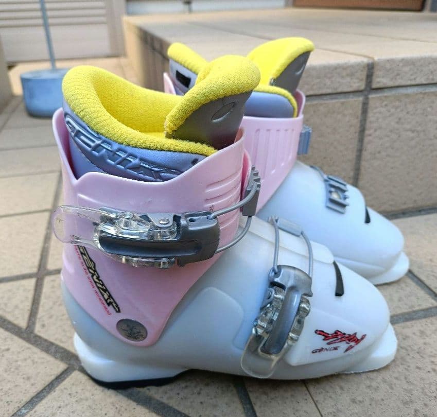 スキーセット　板100cm ブーツ20cm　ストック75cm