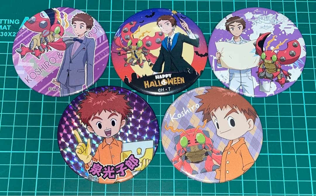 デジモンアドベンチャー tri. 缶バッジ 泉光子郎 テントモン