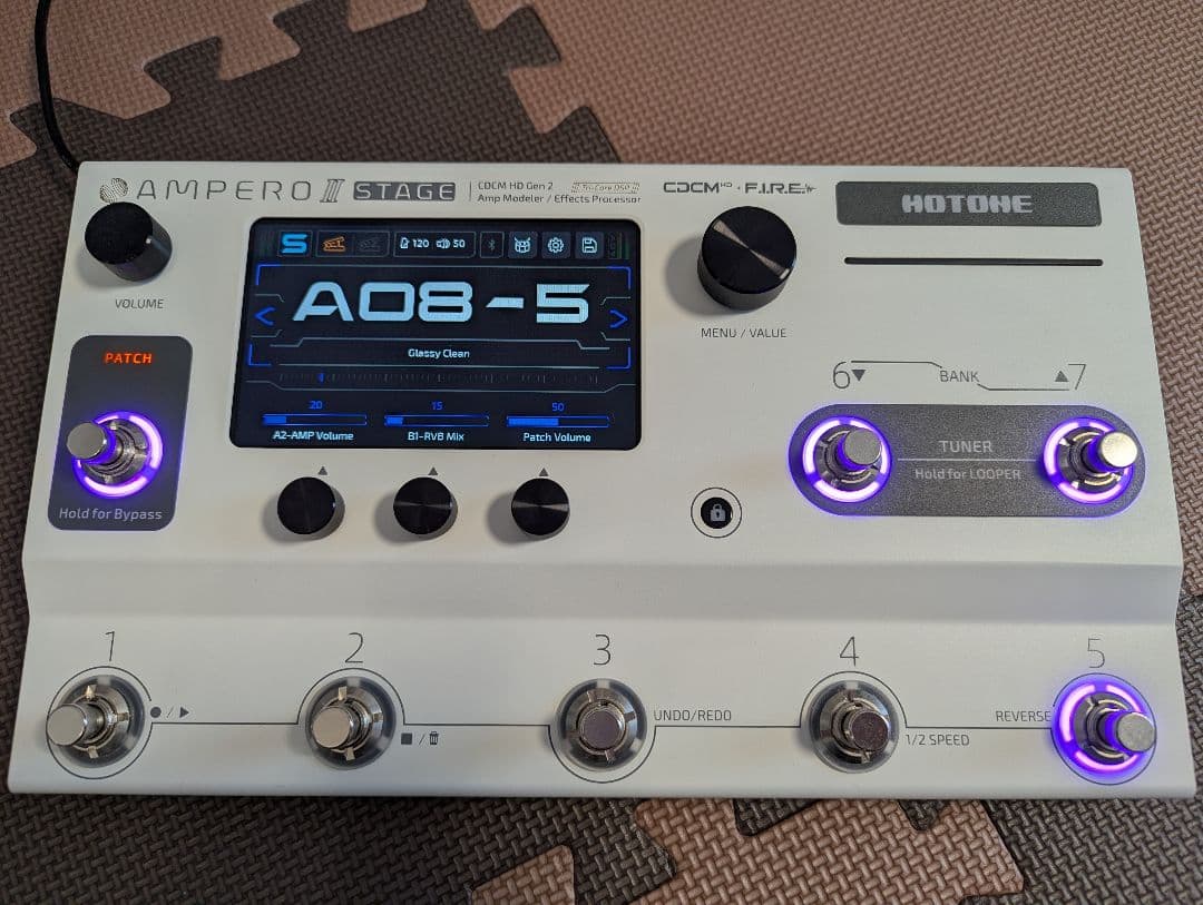 HOTONE AMPEROⅡ STAGE、PRESSⅡ、SWITCHⅡ 3セット