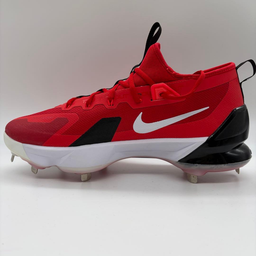 NIKE トラウト 野球 スパイク レッド 赤 30㎝ ミドルカット 軽量