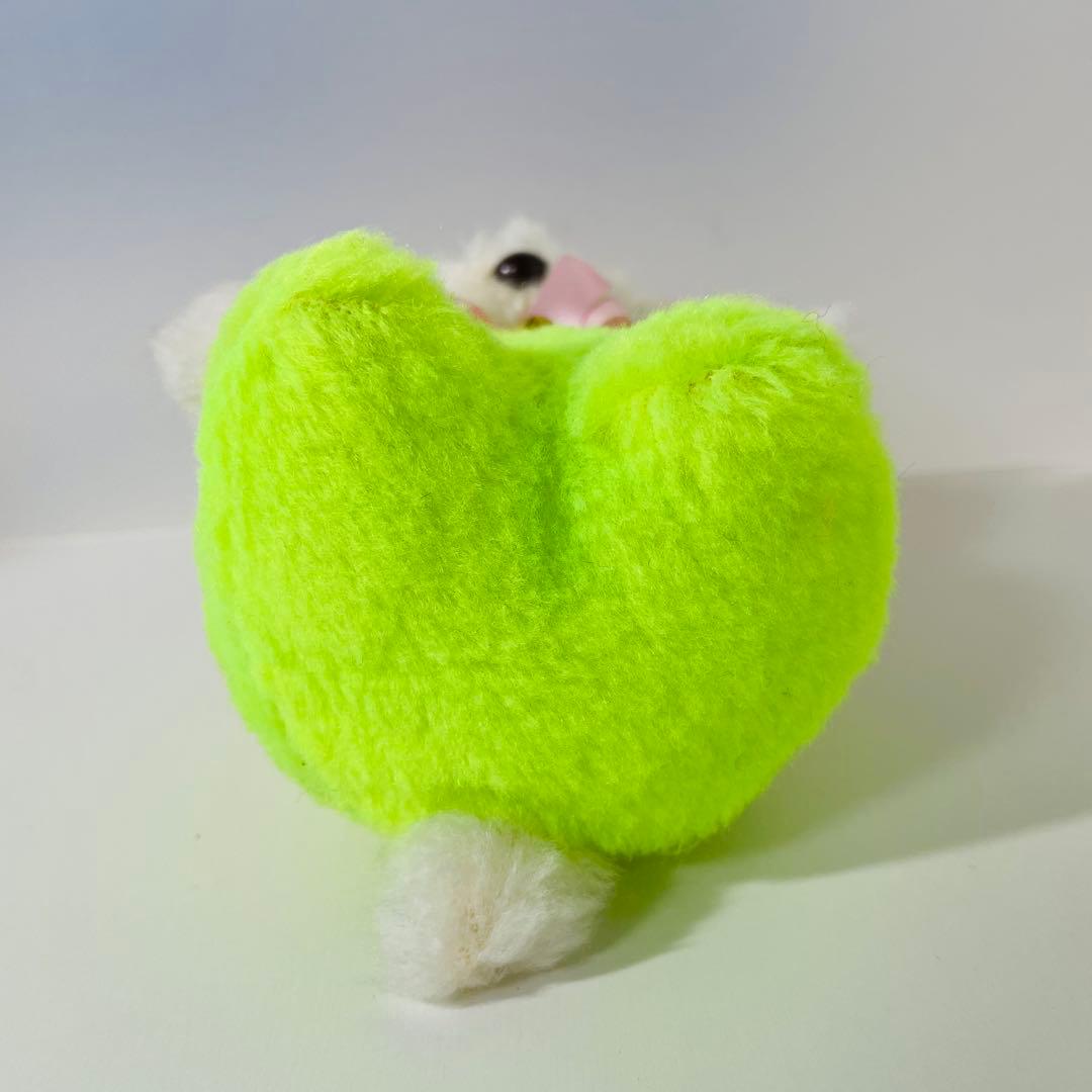 激レアカラー　昭和レトロ ワンちゃん　蛍光グリーン