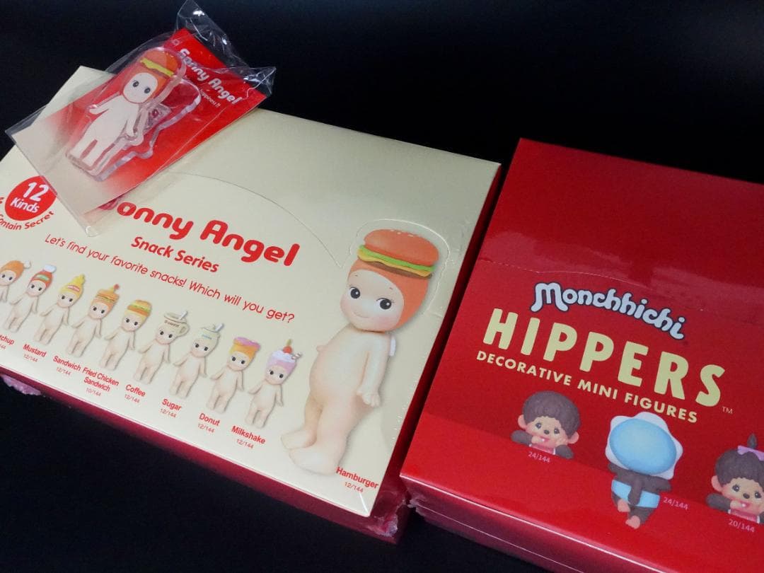 ソニーエンジェル ヒッパーズ モンチッチ スナックシリーズ BOX セット売り