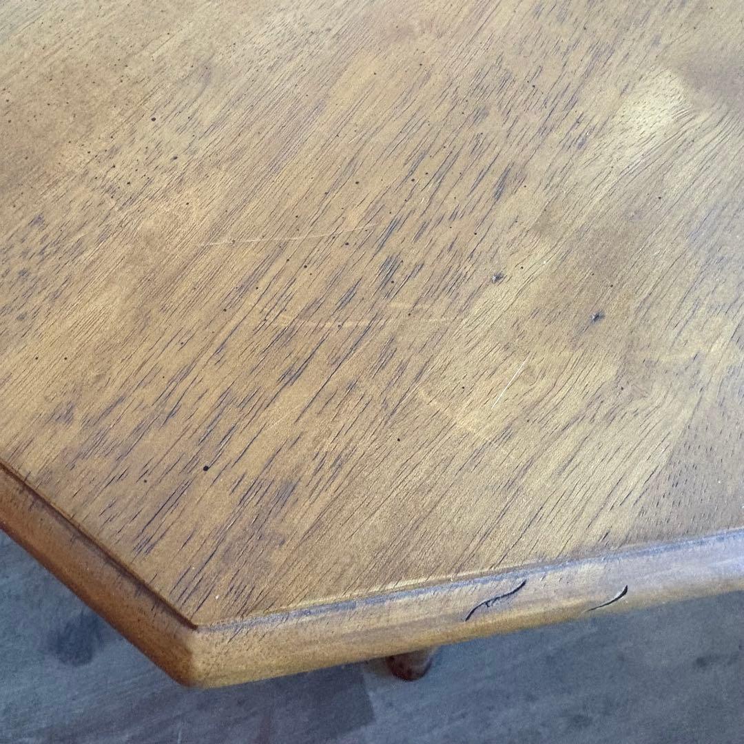 karimoku カリモク　オクタゴンサイドテーブル　フラワースタンド　花台