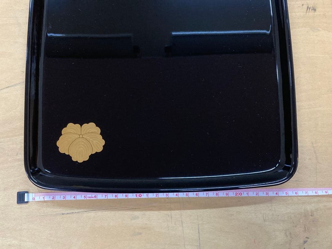 輪島塗　祝議盆　３枚セット　蔦　蔦紋