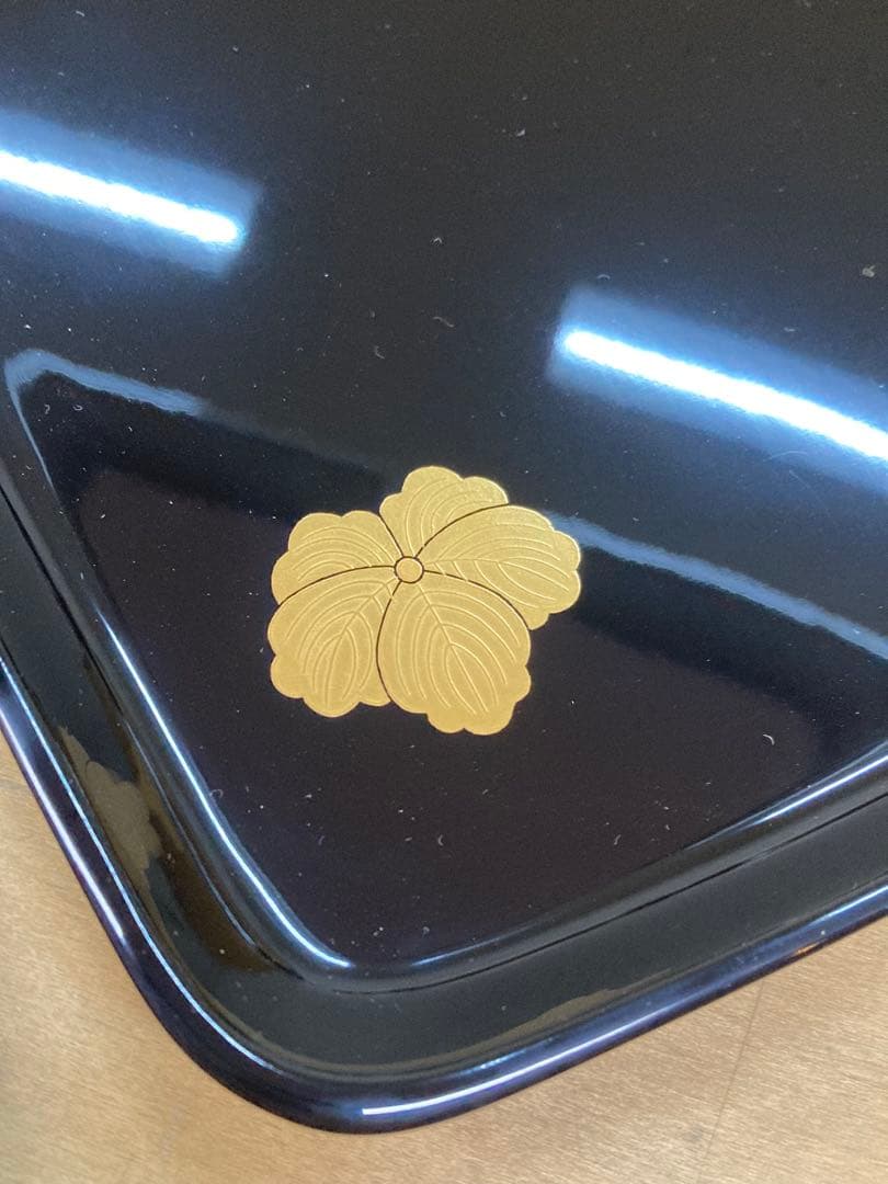 輪島塗　祝議盆　３枚セット　蔦　蔦紋