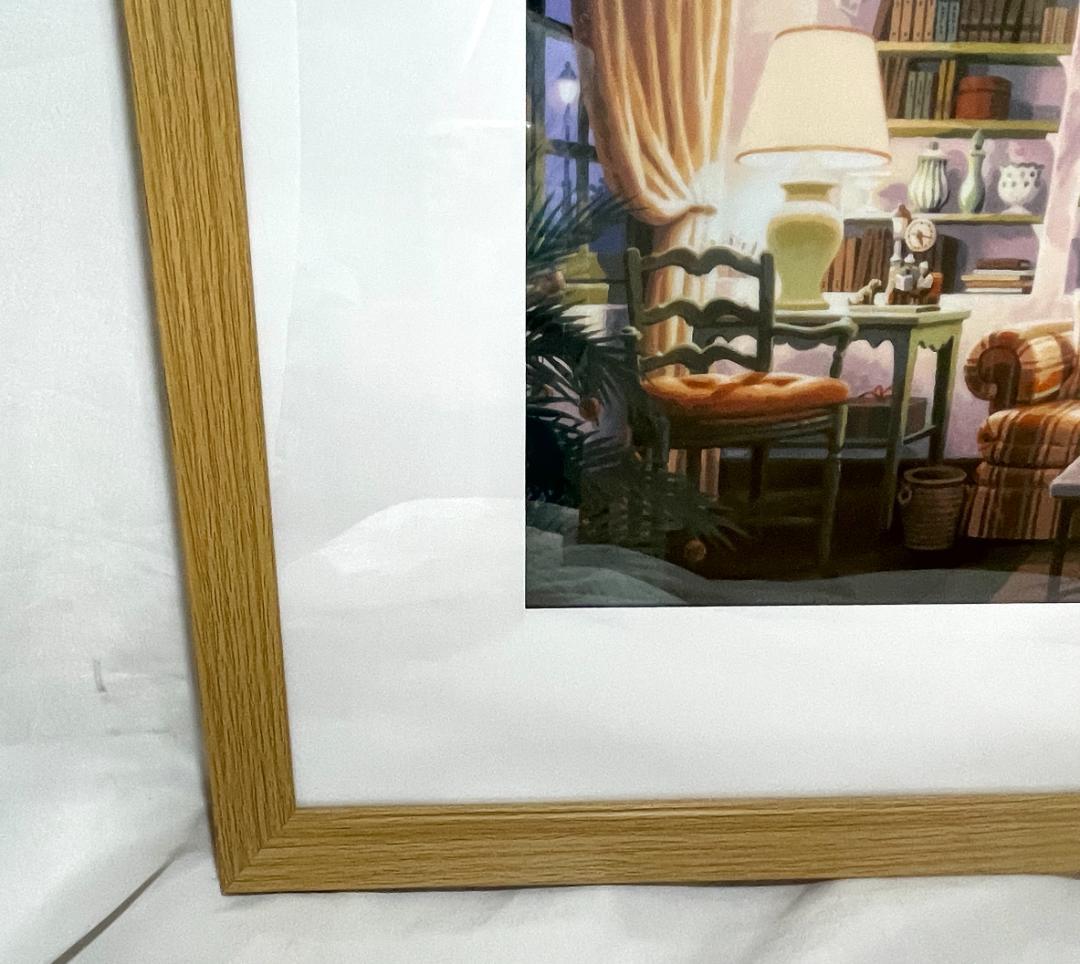 【新品】笹倉鉄平 『お気に入りの居場所』　ポスター 額付　アクリル