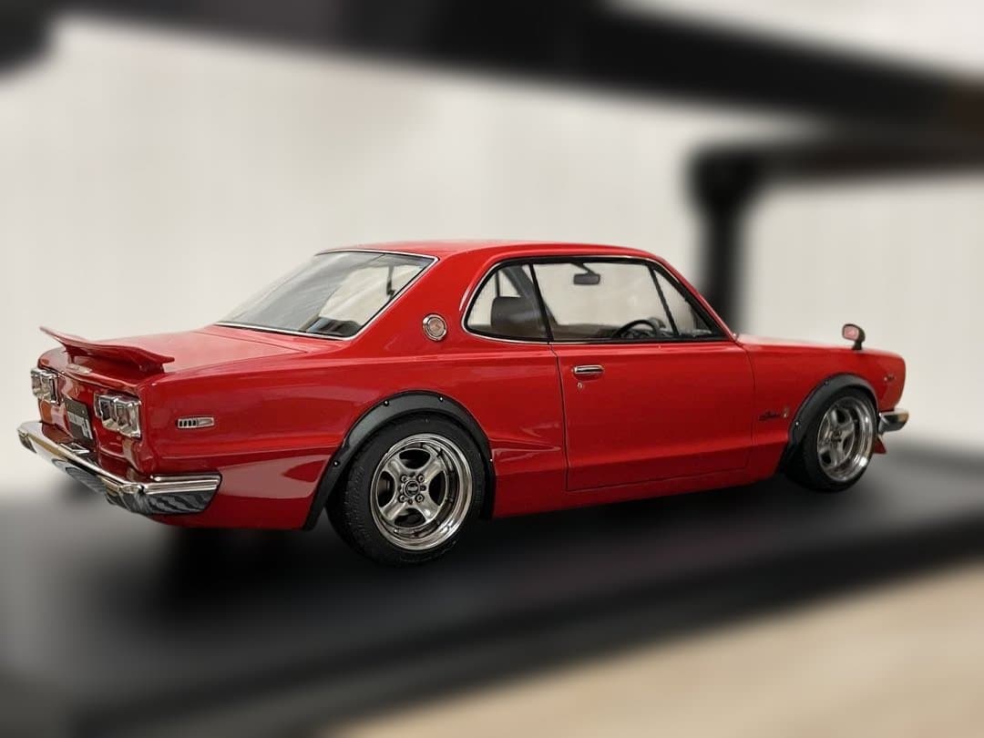 イグニッションモデル スカイライン 2000 GT-R レッド 3238