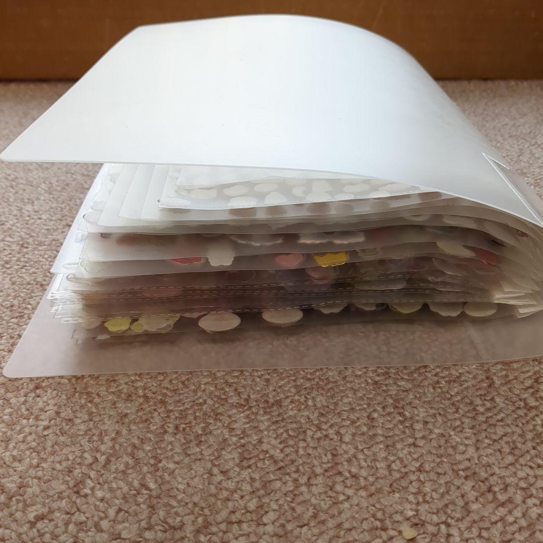 シール帳　完成品　A4サイズファイル