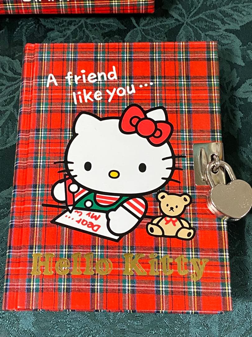 サンリオ　キティ　ダイアリー　日記帳　鍵付き　箱入り　平成　レトロ　希少　レア