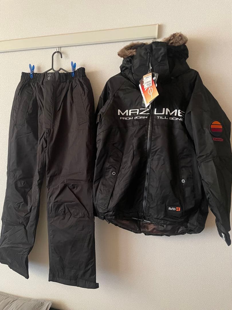 マズメ MZFW-794 コンタクトオールウェザースーツ カスタム Mブラック