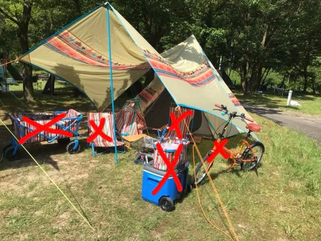 初心者キャンプ！ロゴス テントタープセット　LOGOS