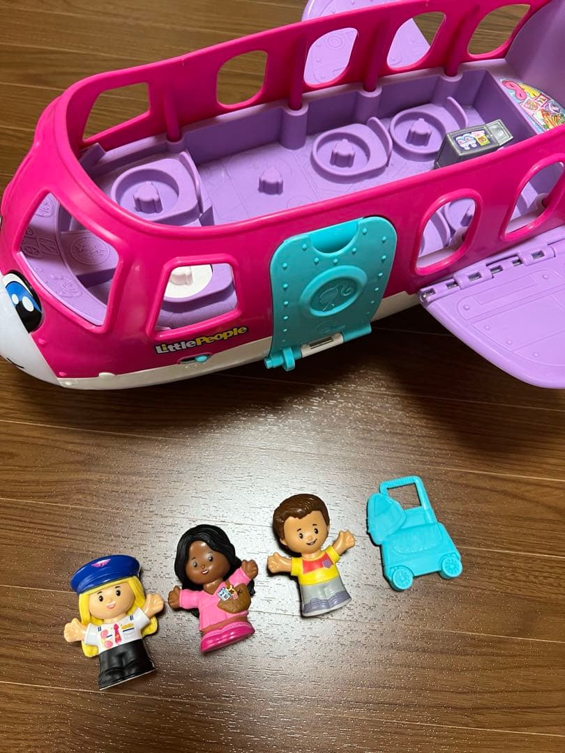 Fisher-Price リトルピープル バービー リトルドリーム飛行機