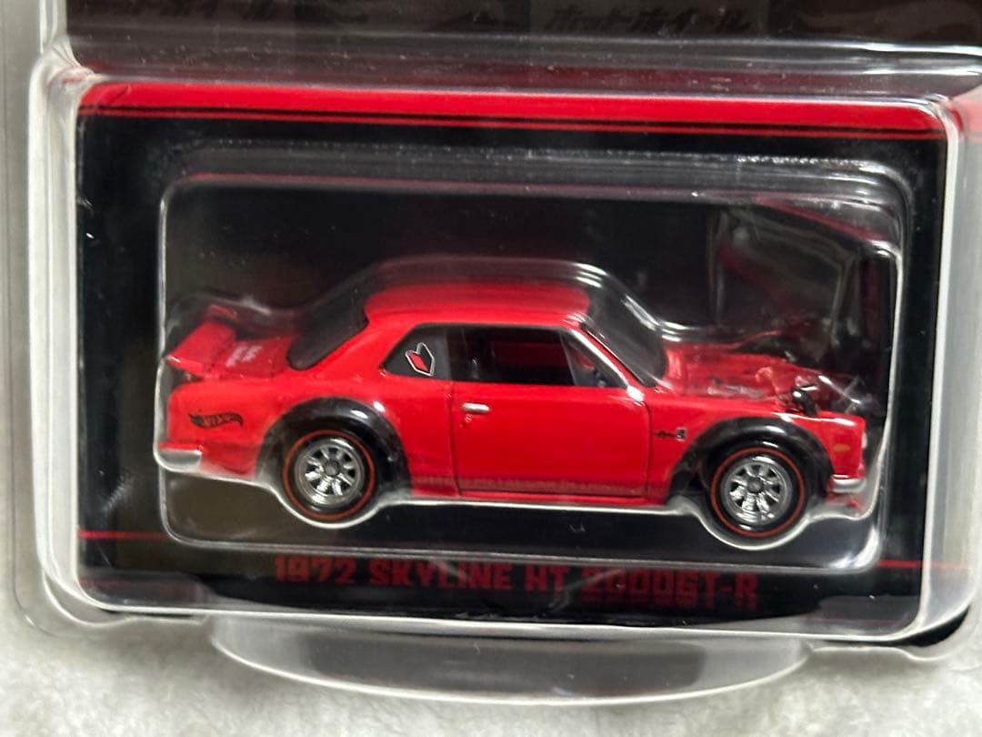 ホットウィール 1972 SKYLINE HT 2000 GTR 右向き