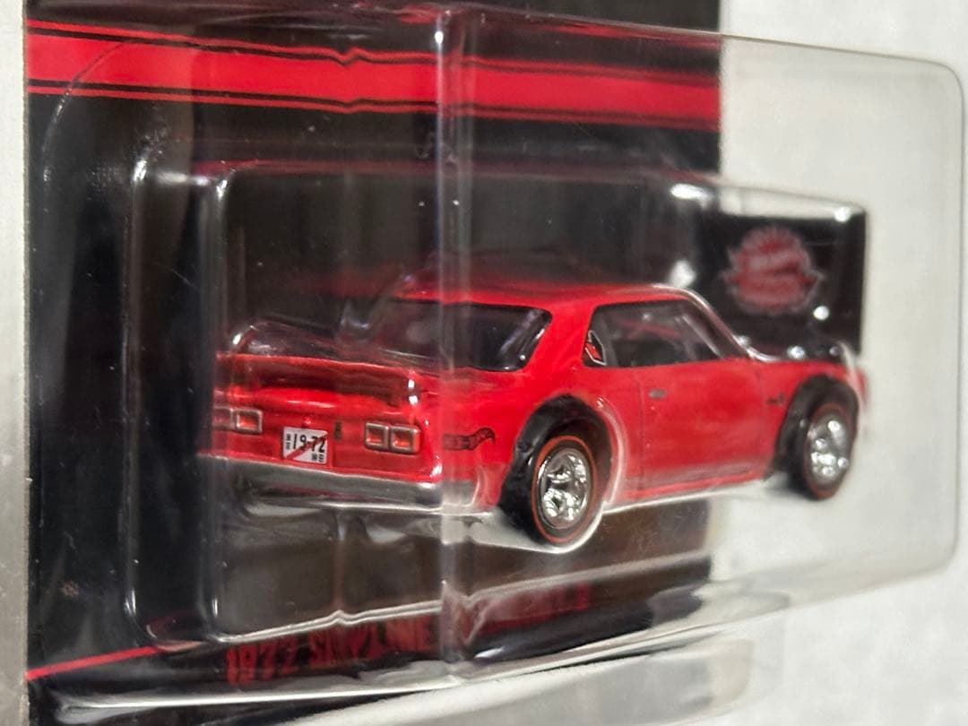 ホットウィール 1972 SKYLINE HT 2000 GTR 右向き