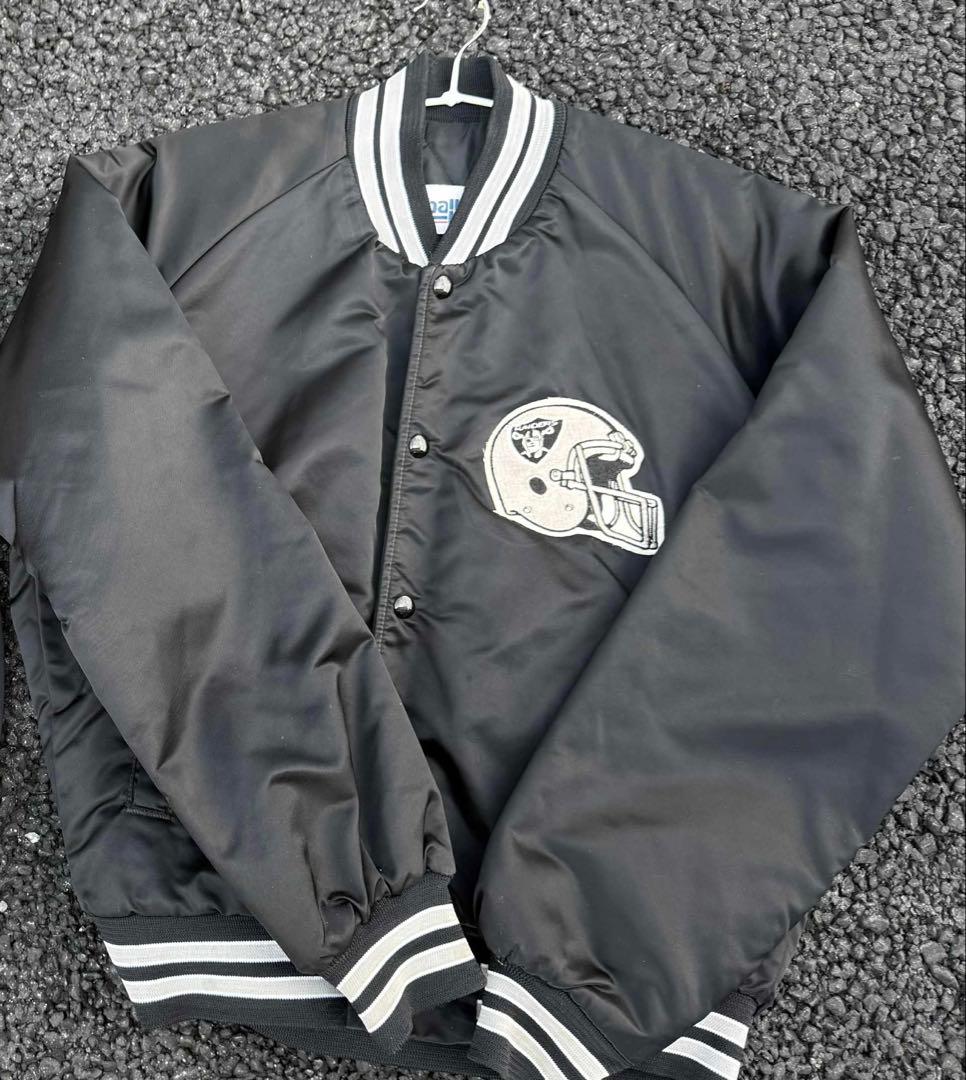 RAIDERS ボンバージャケット ブラック