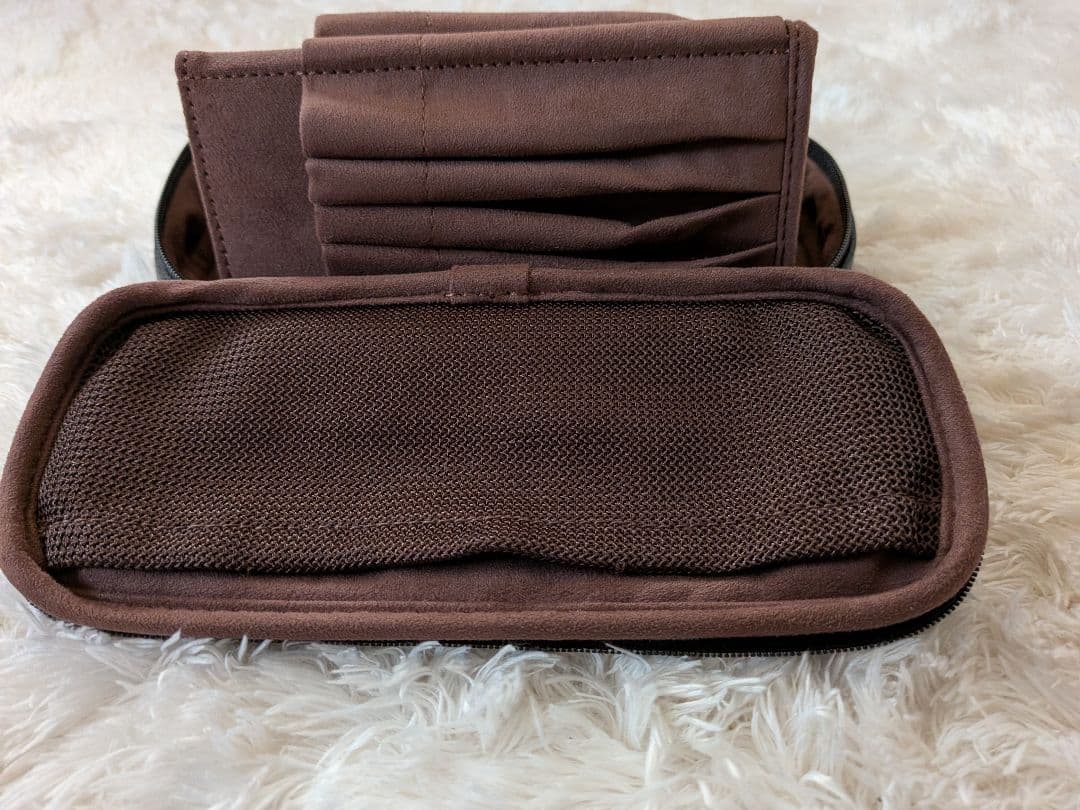 SEASAR OctFold ペンケース エンボスレザー ブラック