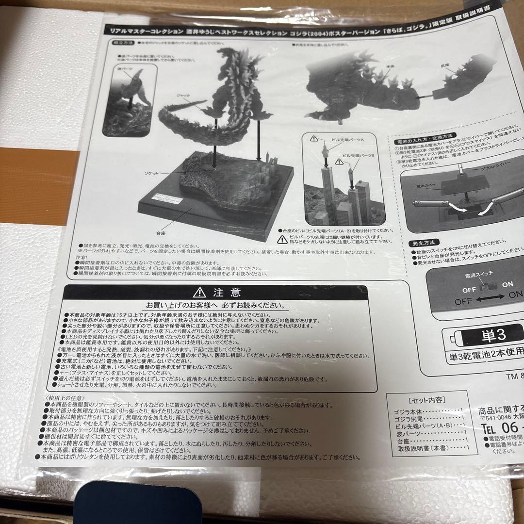 酒井ゆうじベストワークスセレクション GIDZILLA2004 さらばゴジラ