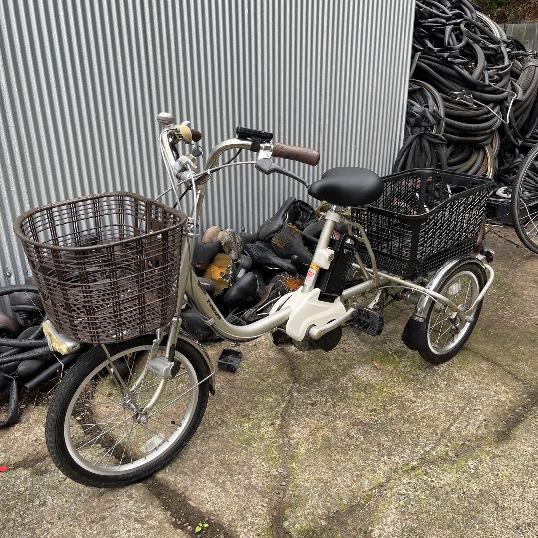 Panasonic ビビライフ BE-ELR83T 電動アシスト 三輪自転車