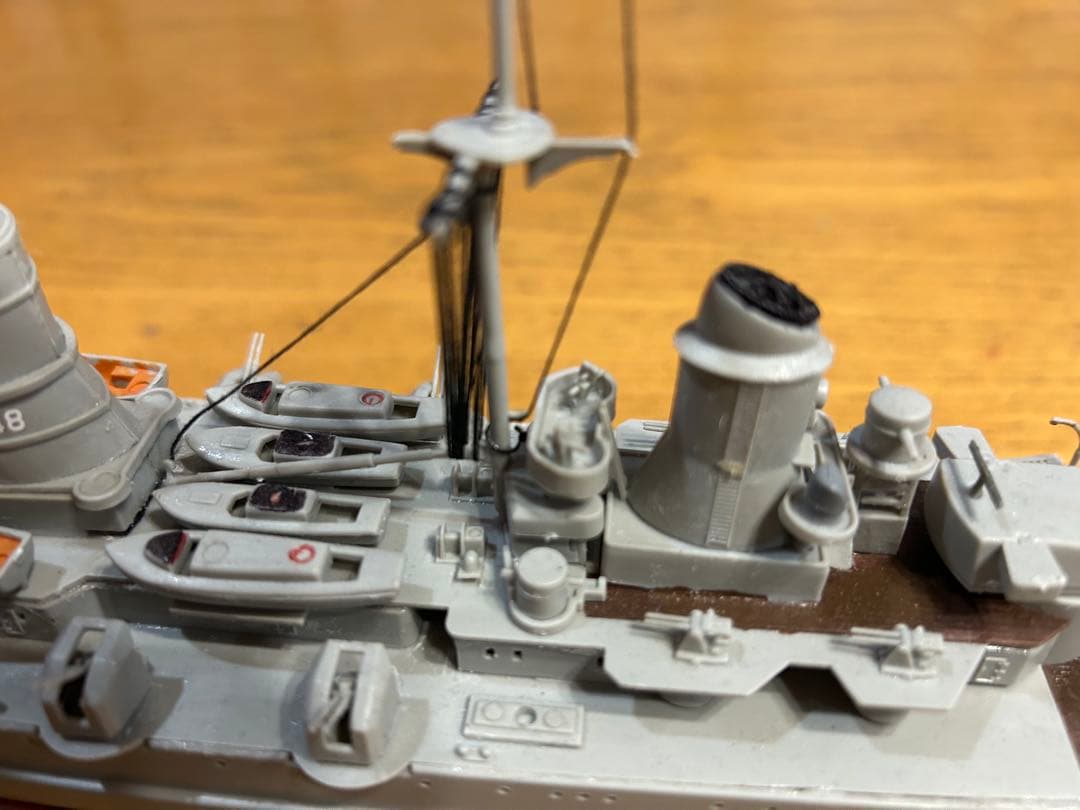 イタリア高速巡洋艦ポーラ1/350サイズ精密製作、完成品送料込み販売