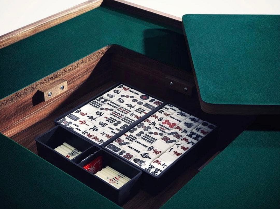 シークレット麻雀卓 テーブルゲーム DDS490-BR コーヒーテーブル