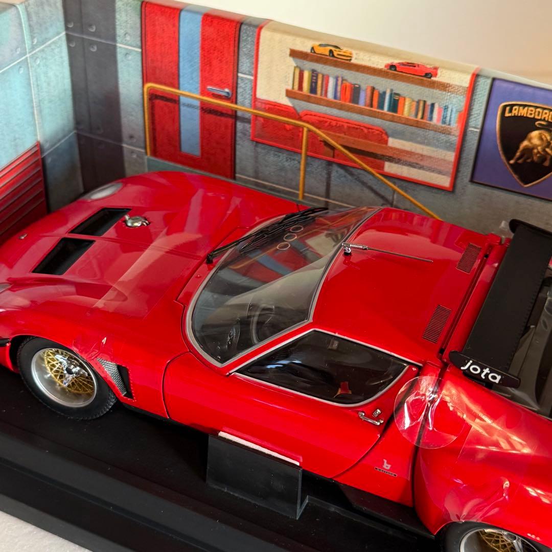 絶版　京商　ランボルギーニ　イオタ　SVR 1/18