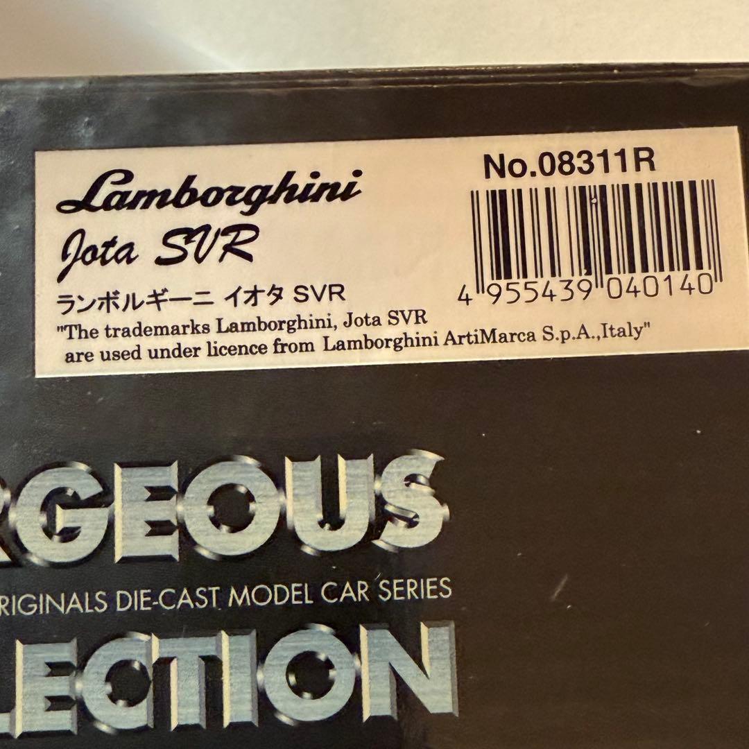 絶版　京商　ランボルギーニ　イオタ　SVR 1/18