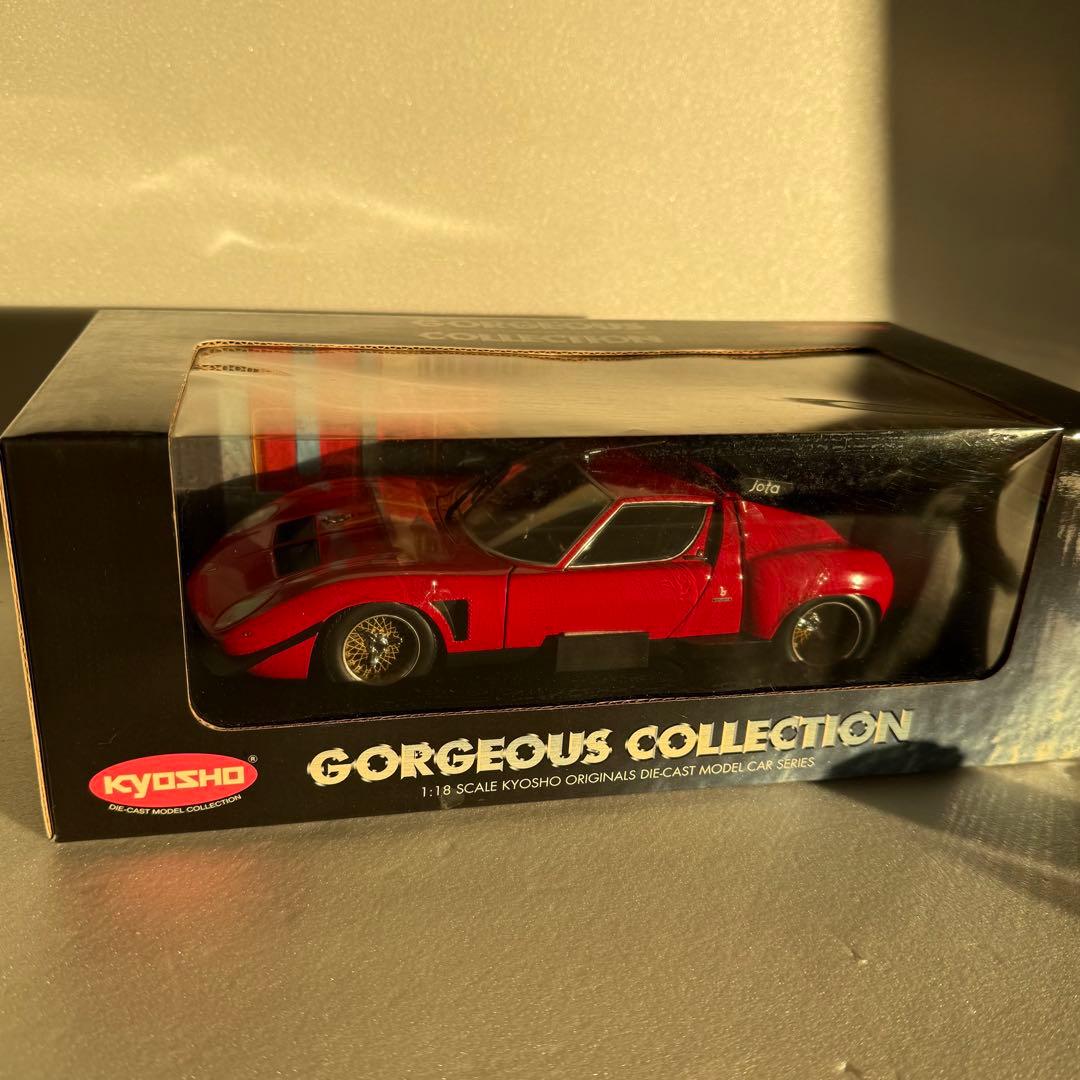 絶版　京商　ランボルギーニ　イオタ　SVR 1/18