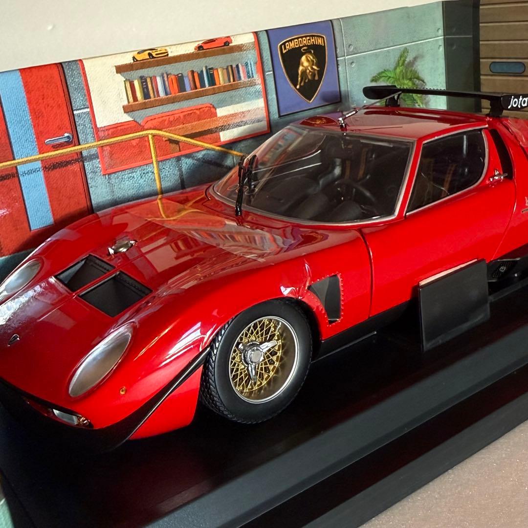 絶版　京商　ランボルギーニ　イオタ　SVR 1/18
