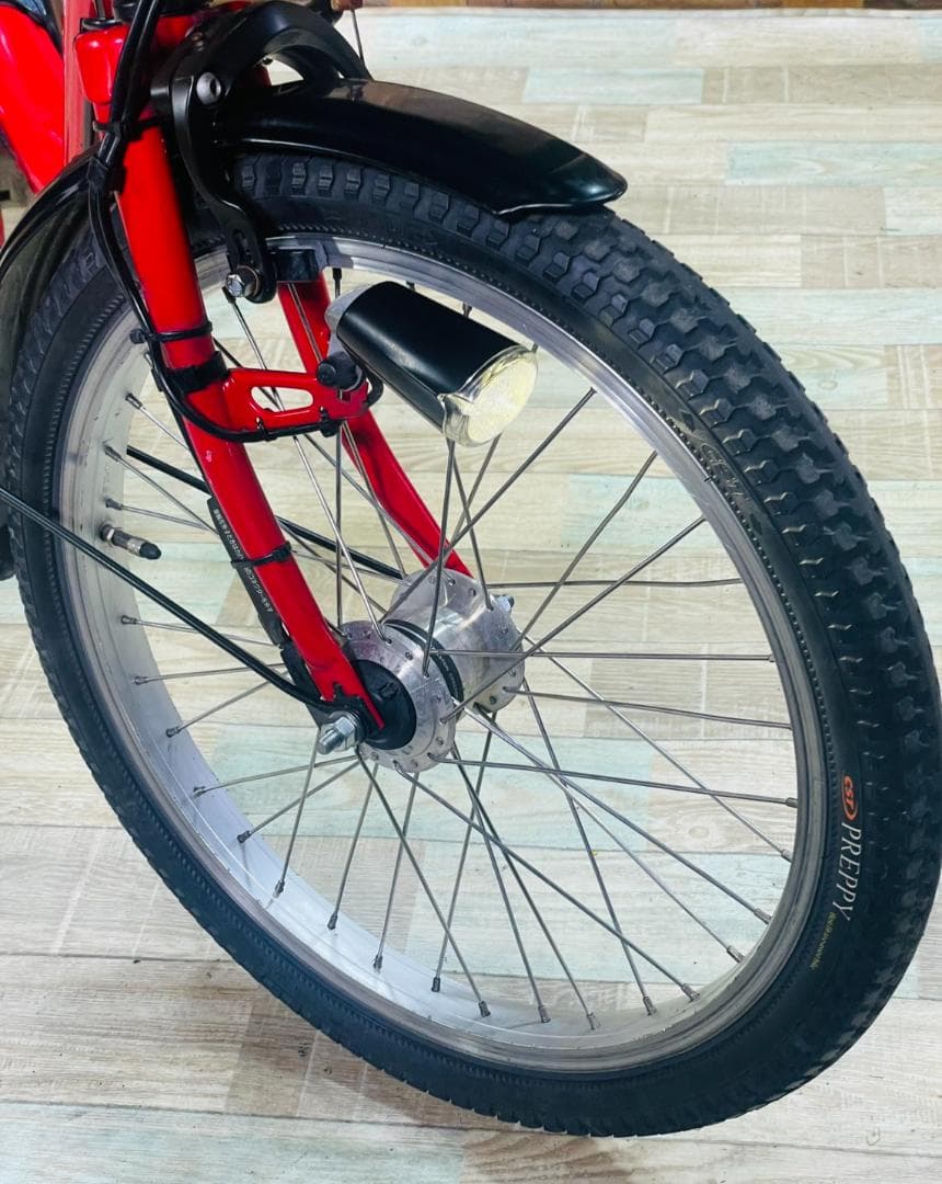 レッド系 パナソニック 子供乗せ電動アシスト自転車 H3335