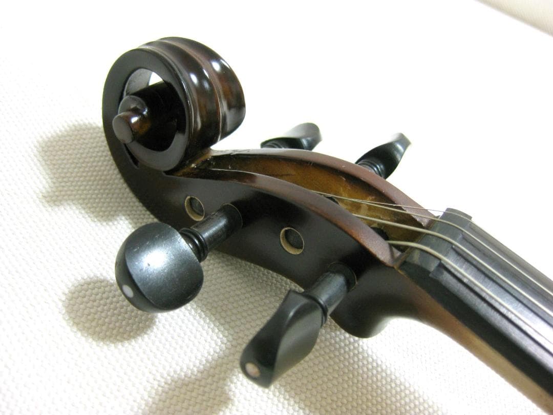 【古楽器】 ポシェット・バイオリン 1/8サイズ 小型 付属品セット