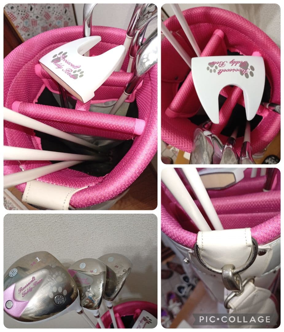 レディース ゴルフクラブ ハーフセット Roosevelt Teddy Bear