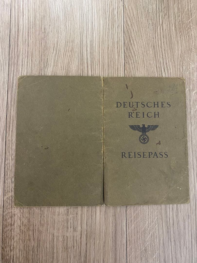 【超貴重】ユダヤ人　パスポート