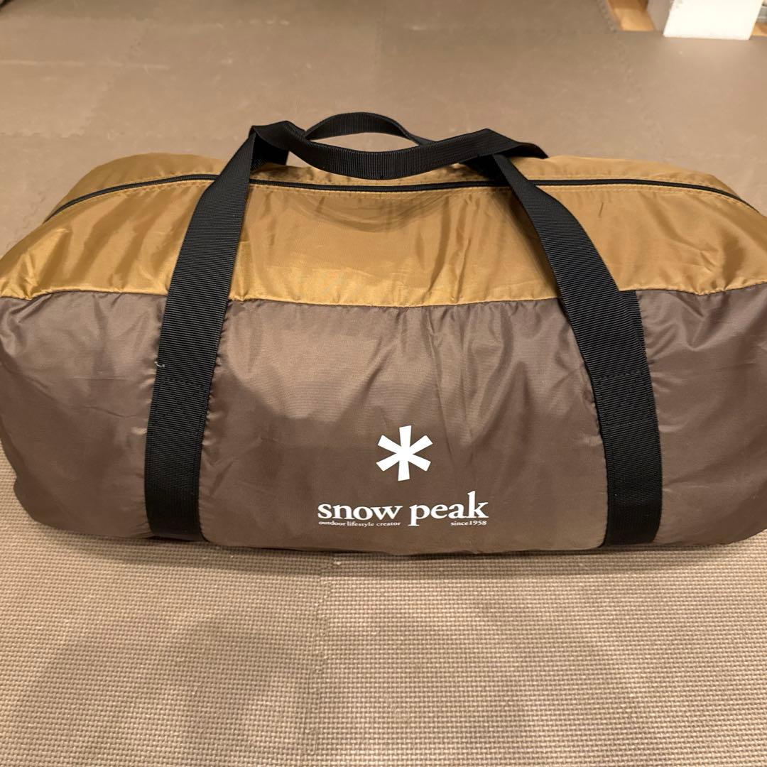 スノーピーク　エントリーパックTT+マット・シートセット