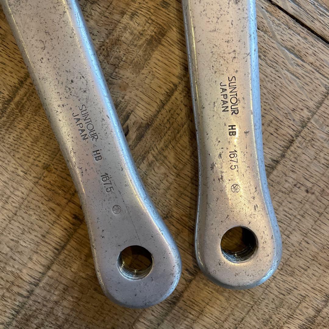 suntour superbe pro クランク　167.5 njs
