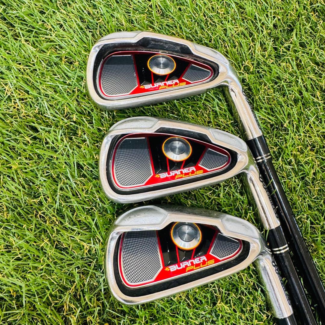 【男性用】TaylorMade BURNER PLUS アイアンセット 6本