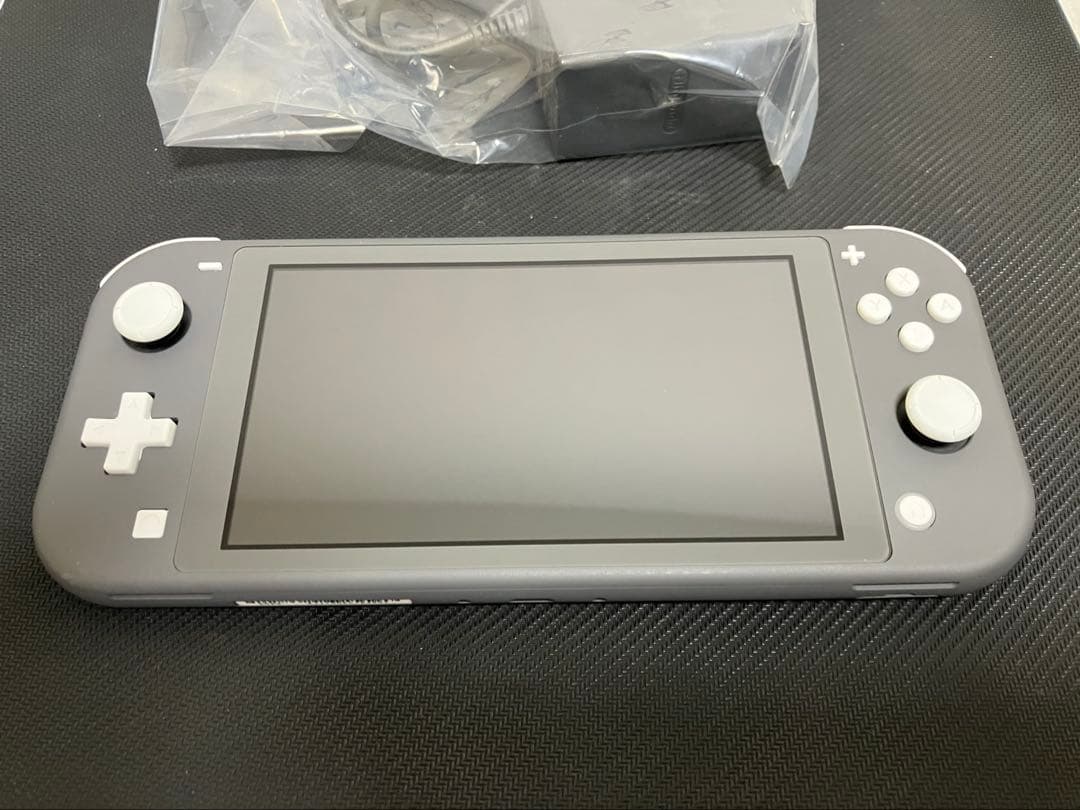 Nintendo Switch Lite グレー本体　中古品　美品
