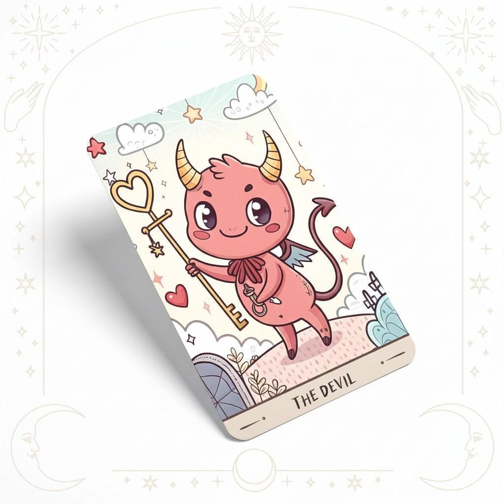 希少✨キュートな絵柄が可愛い海外タロットカード✨心と魂の癒しのゆめかわデッキ