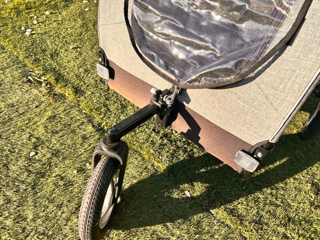 Air Buggy NEST エアバギー ネスト　バイク　アースグレイ