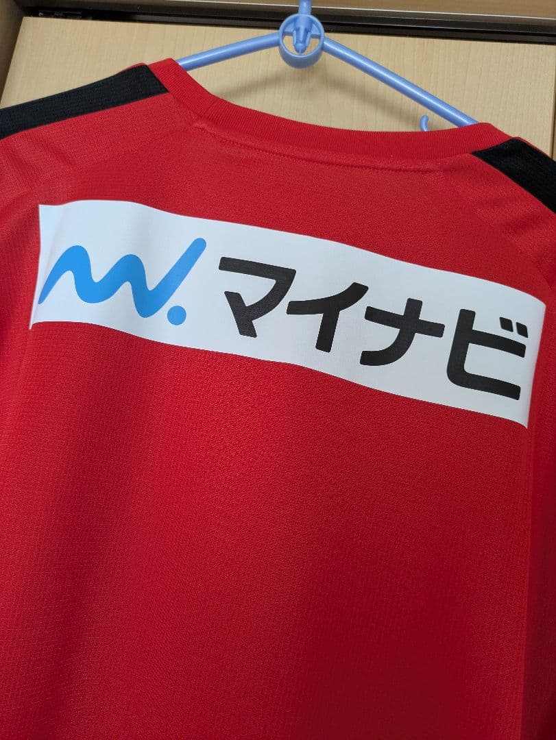 新品タグ付き訳あり　ロアッソ熊本 J3リーグ ユニフォーム 赤　XL