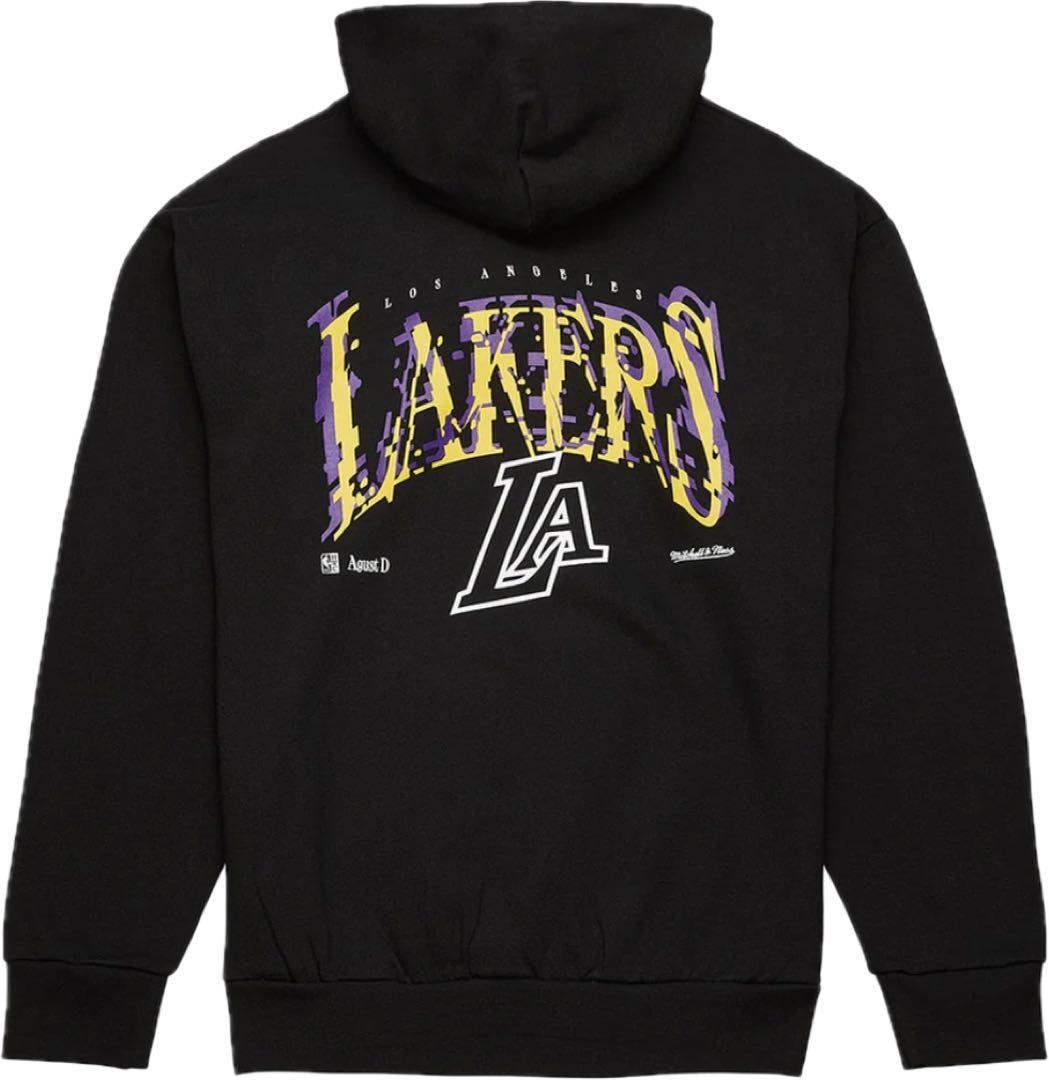 BTS SUGA COLLAB HOODIE LAKERS サイズL