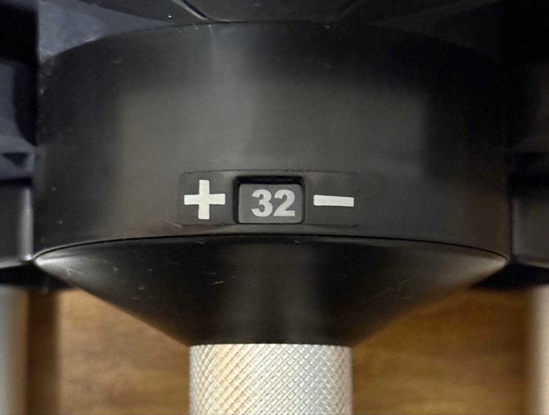 くわ ダンベルスタンド フレックスベル 32kg NUOBELL 232