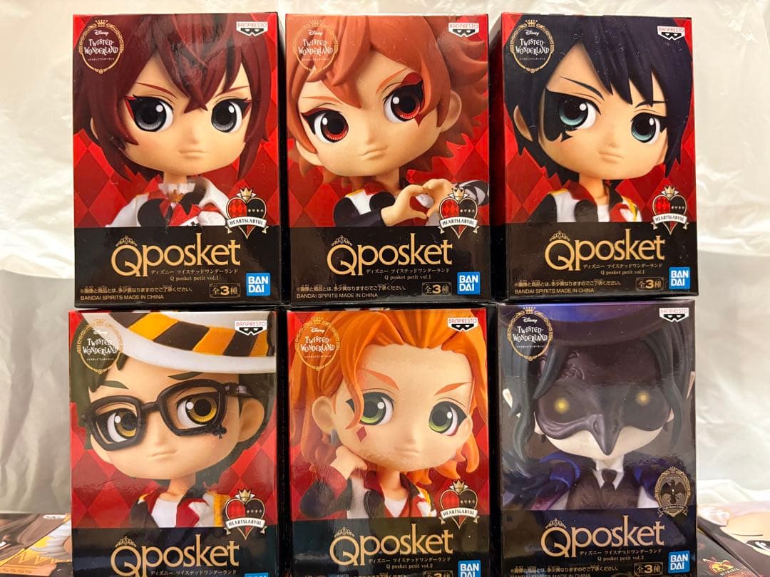 未開封 ツイステッドワンダーランド　フィギュア　qposket ツイステ