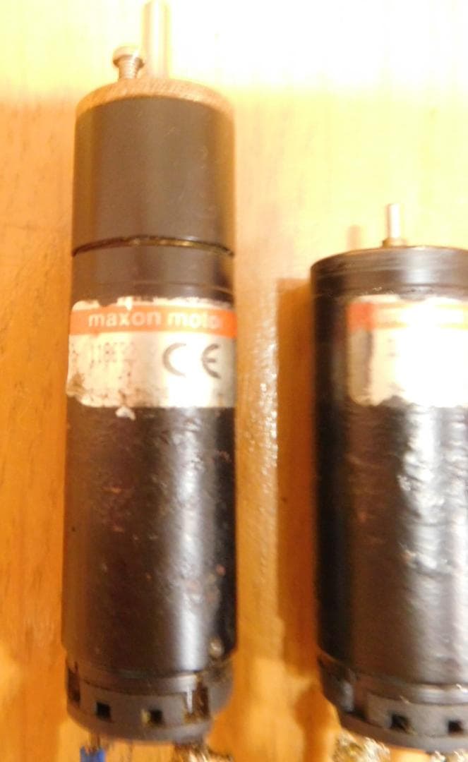 DCモーター maxon ギヤ付きとその他　中古品3個まとめ売り