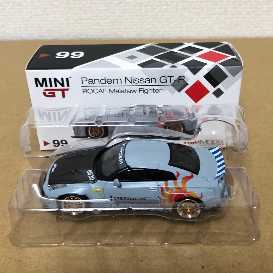 MINI GT　PANDEM　日産 GT-R　ダックテール　ROCAF　台湾限定