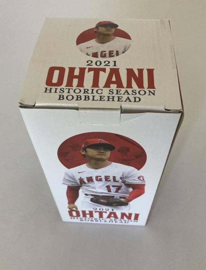 【球場限定】大谷翔平 ボブルヘッド 2021シーズンMVP記録 2022/4/8