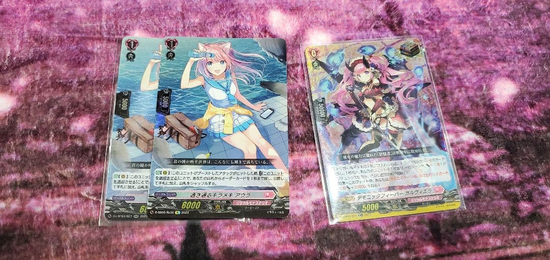 ヴァンガード　シアナ　デッキ+パーツ