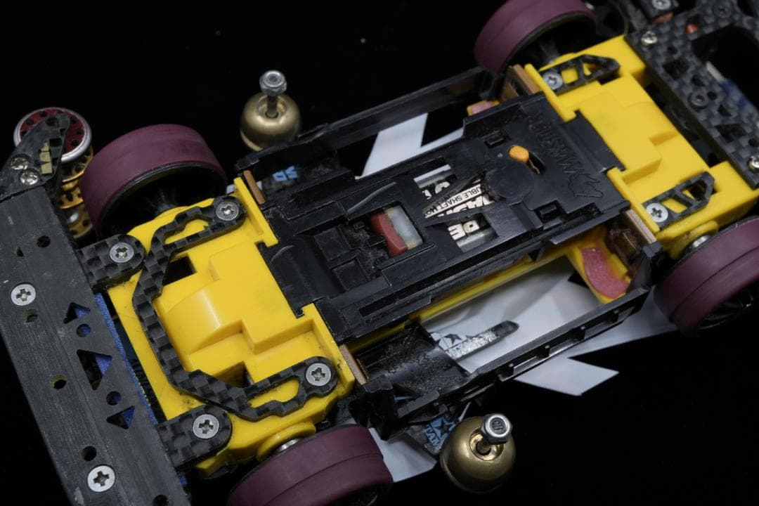 美品　ミニ四駆　MSフレキ 完成品　ウイニングバード　プロチーム使用されたマシン