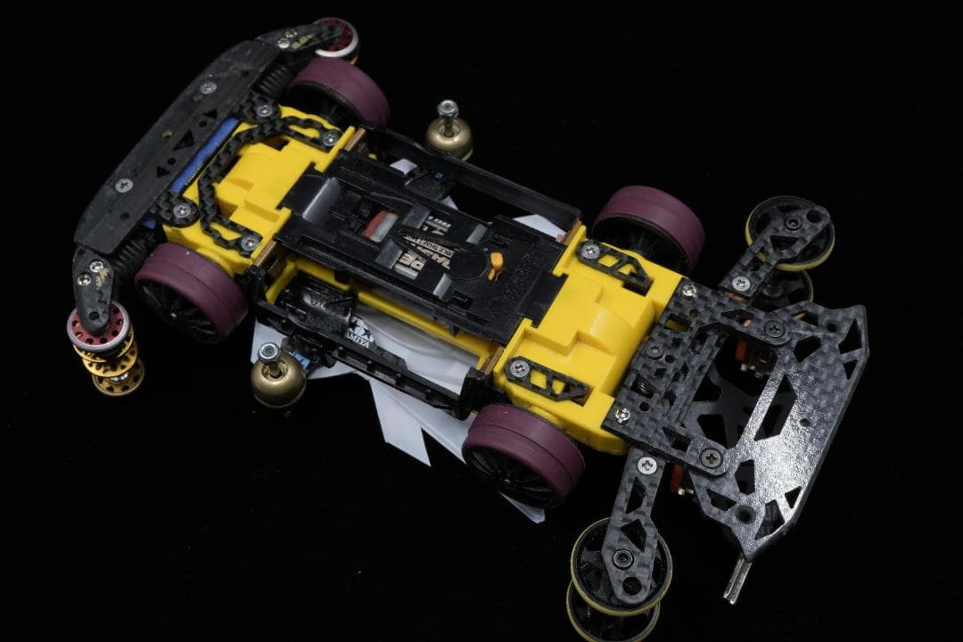 美品　ミニ四駆　MSフレキ 完成品　ウイニングバード　プロチーム使用されたマシン